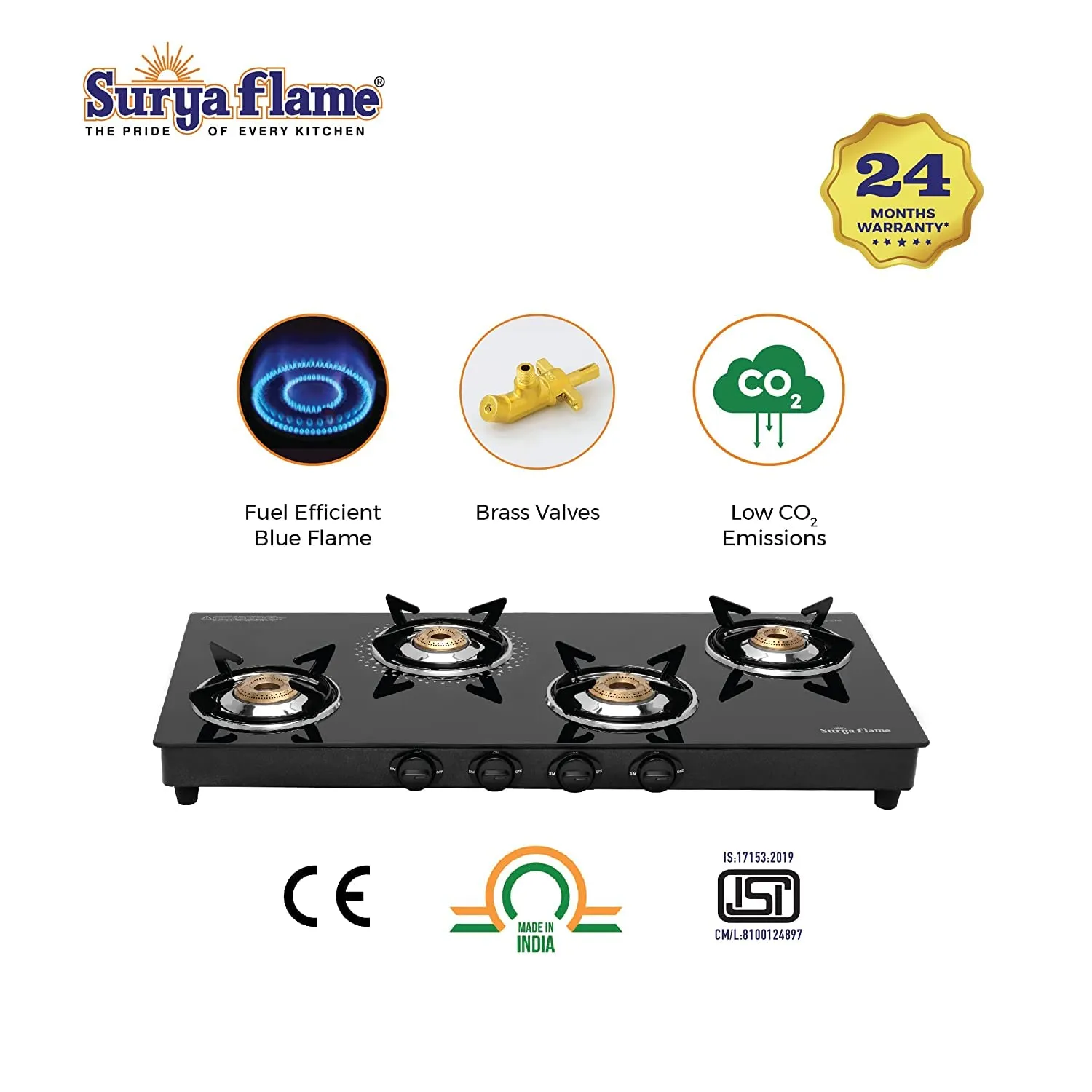 1 SF LPG STOVE 4B LIFES..|1 SF HOSE PIPE 1.5 MTR..|1 SF SPARK LIGHTER - ELEGANT (PACK OF 4)..vb