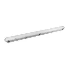 18W LED Tri-Proof Light - 4ft (1200mm) Length - IP65 - 5000K - Emergency