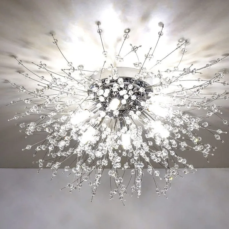 2 Style Sputnik Flush Mount Ceiling Light