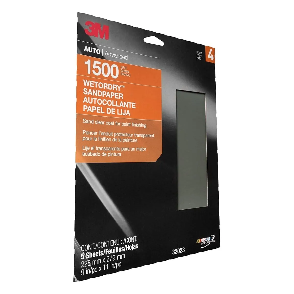 3M 32023 Paper Sheets-9" X 11" Micro Fine 1500 5/Pk 10Pk/Cs