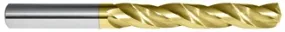 453-104062B: 0.4063 (13/32), Jobber Length Carbide Twist Drill- 150 deg, TiN, USA