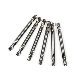 6PK 3/16" Double Ended Pop Rivet Drill Bits