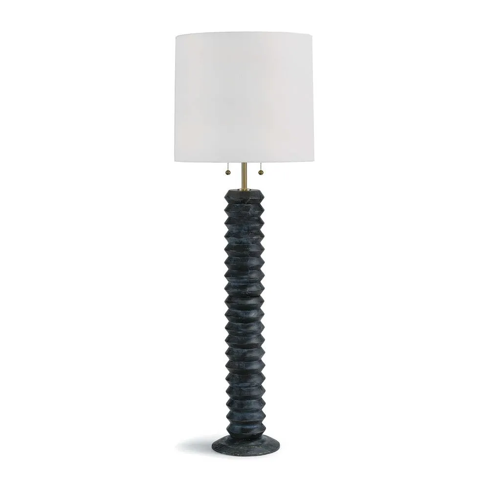 ACCORDIAN FLOOR LAMP