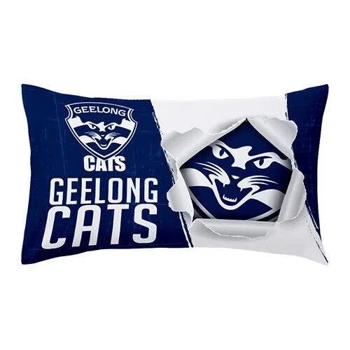 AFL Pillow Case - Geelong Cats - Bed Pillowcase