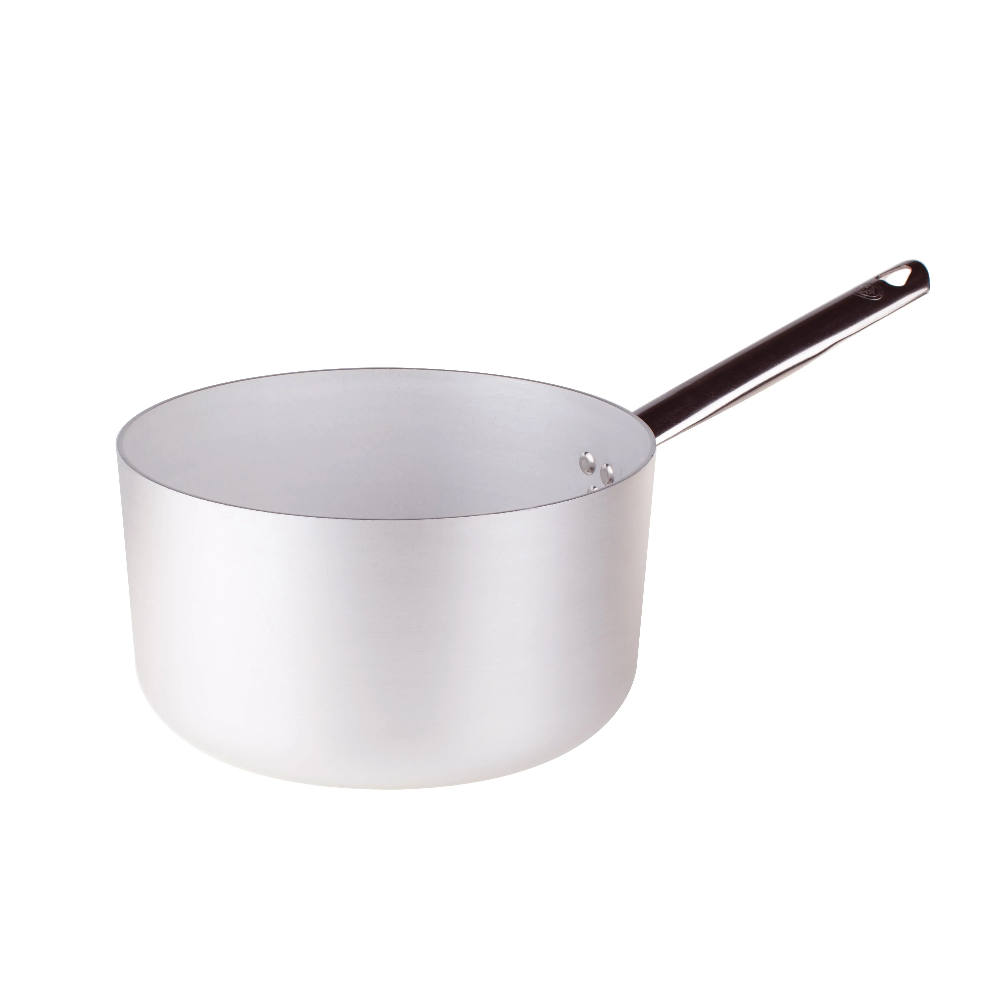 Agnelli Aluminum 3mm Saucepan With Stainless Steel Handle, 11.9-Quart