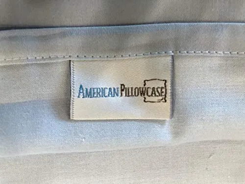 American Pillowcase Cotton 300 TC Fitted Bedsheet (King_Blue)