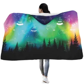 Aurora Medicine Animals Hooded Blanket