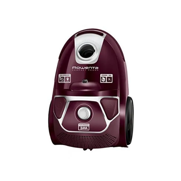 Bagged Vacuum Cleaner Rowenta RO3969EA 3L 750W Easy Brush Maroon Silver