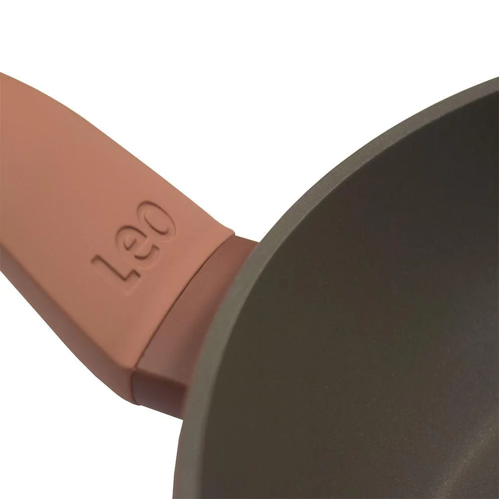 BergHOFF Leo 3Pc Non-stick Fry Pan Set, 8", 10", 11" Mauve