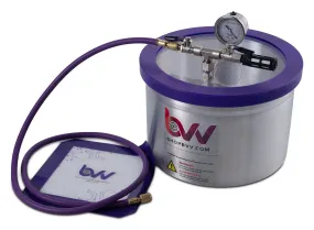 Best Value Vacs 2 Gallon Aluminum Vacuum Chamber