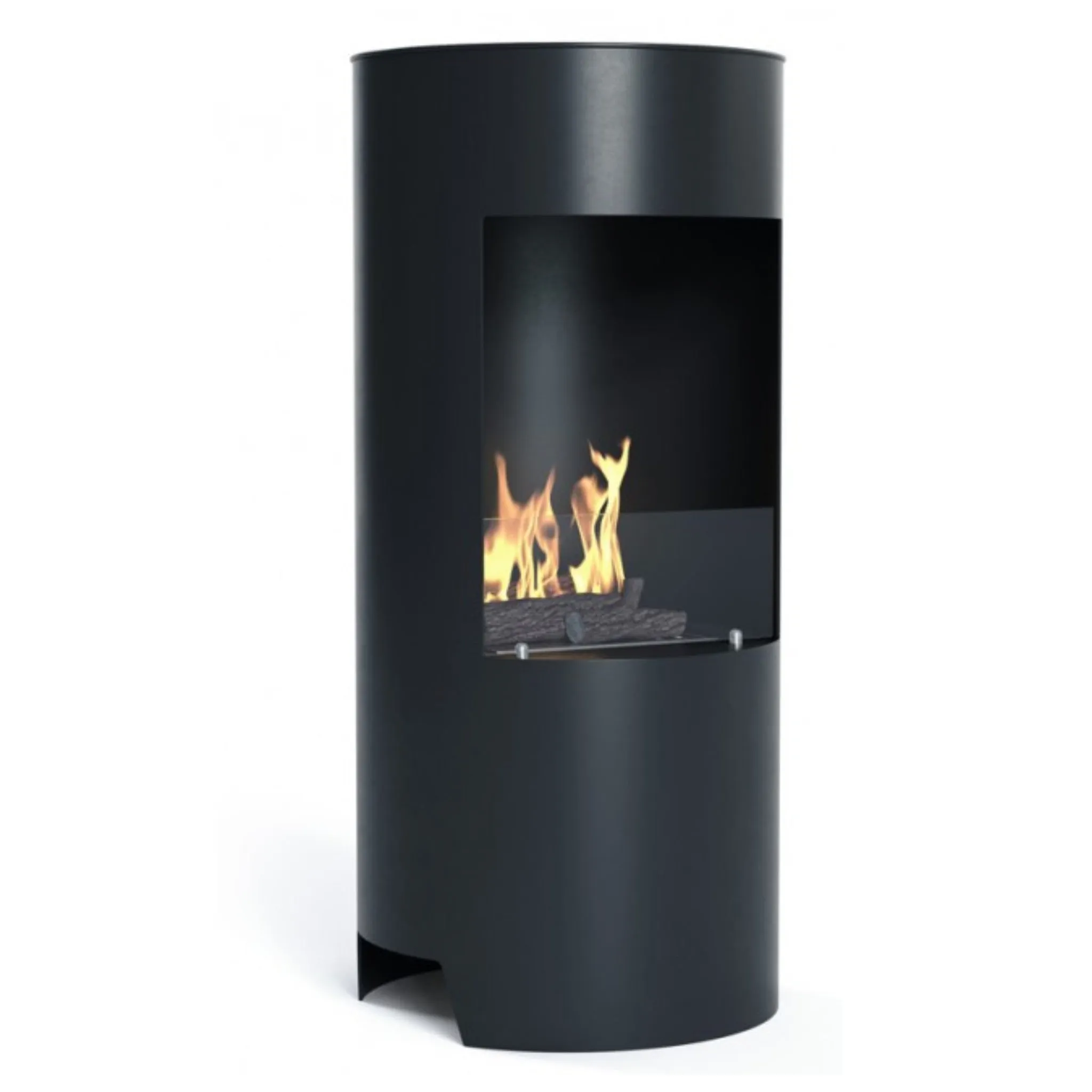 Black Stow Bioethanol Open Modern Stove - No Flue Required