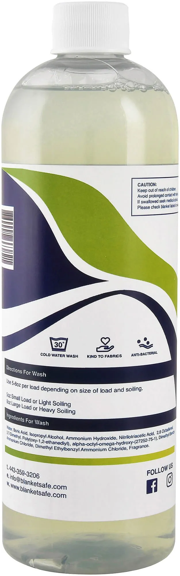 Blanket Safe Professional Horse Blanket Wash & Deodorizer, 16 oz