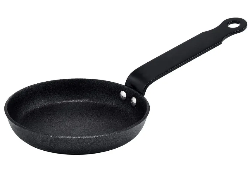 BLINI PAN ENAM CARB STL 4-3/4"