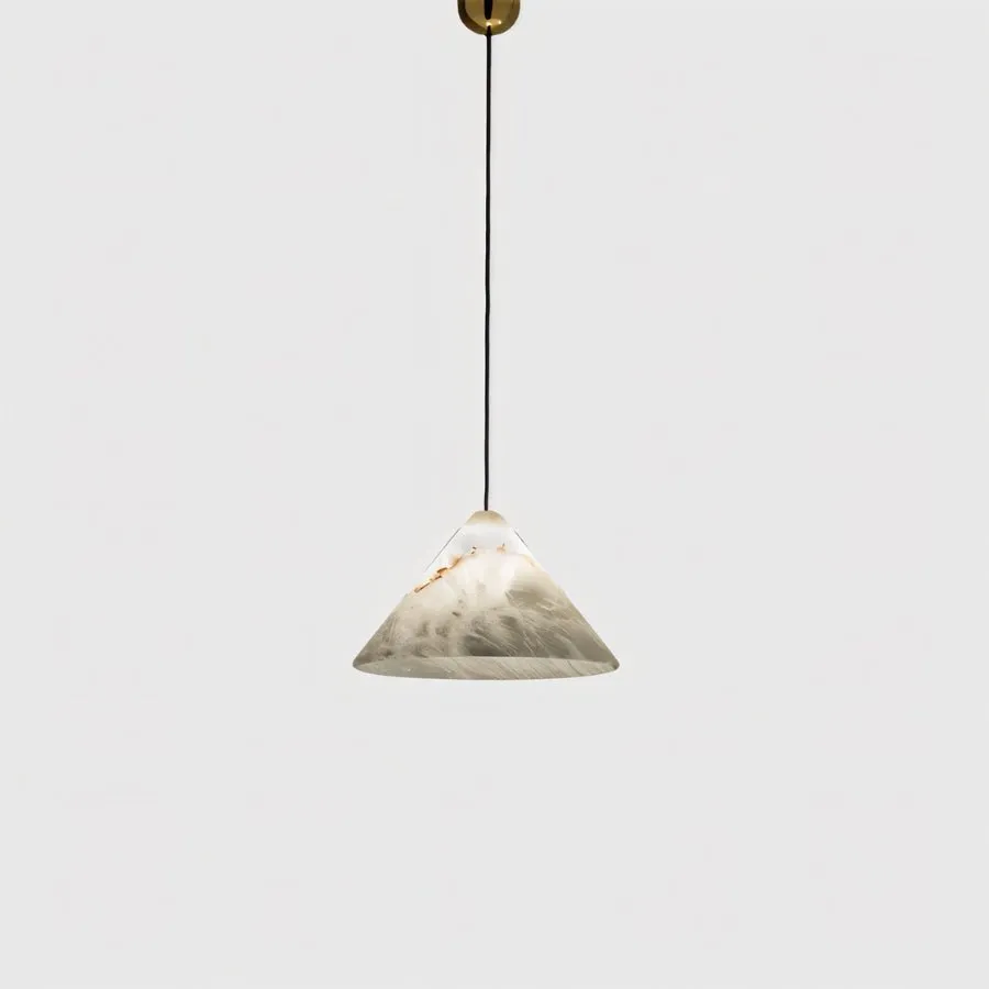 Blom Alabaster Pendant Light