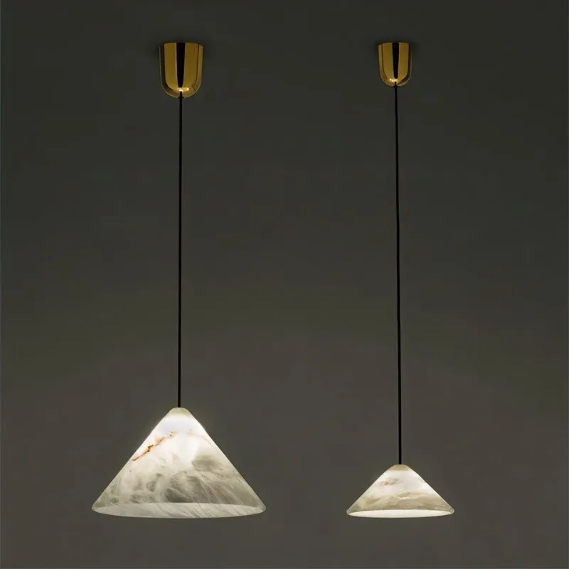 Blom Alabaster Pendant Light