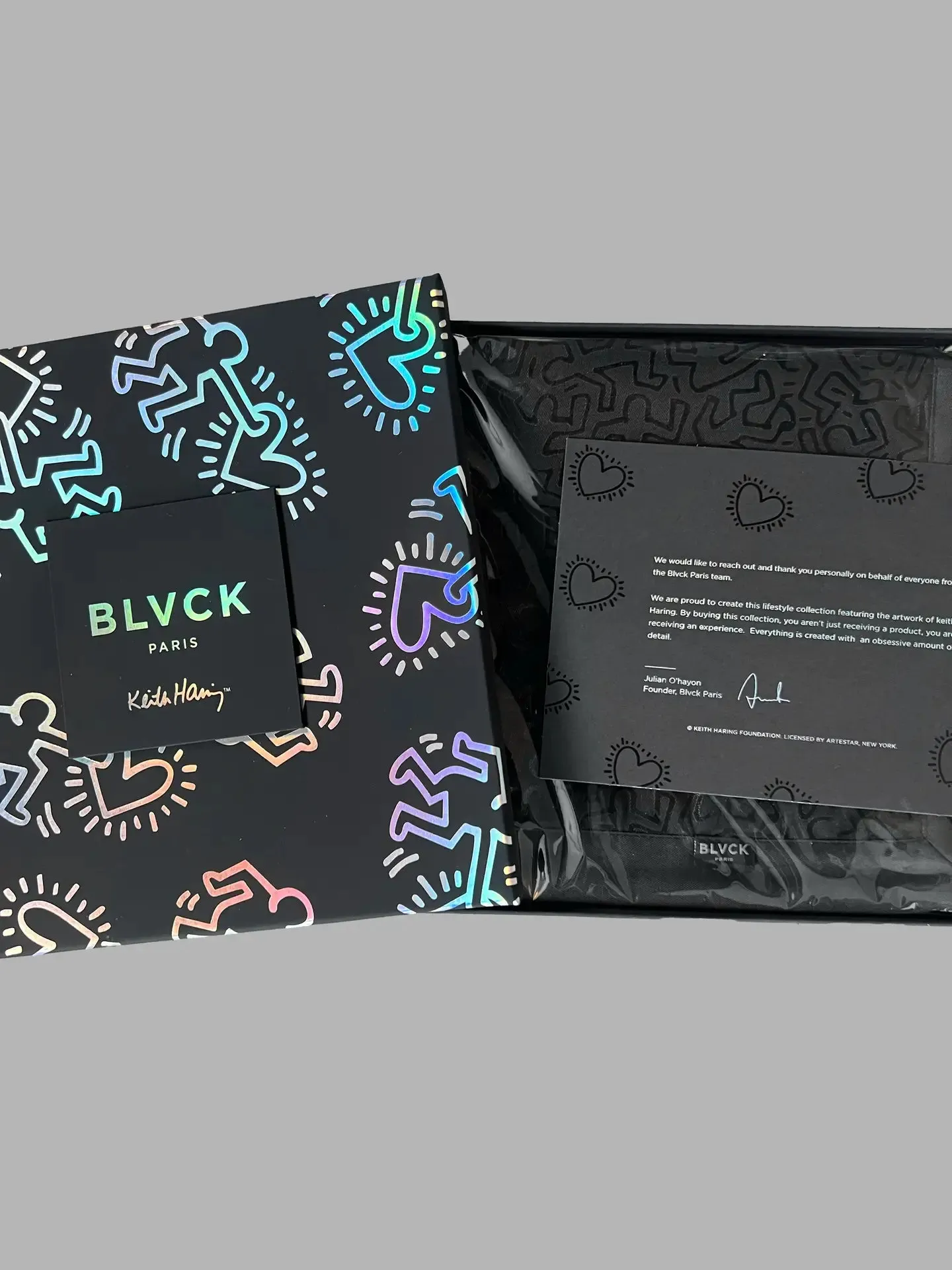 blvck X Keith Haring Square Pillowcase