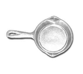 Bon Chef 5042PWHT Fry Pan