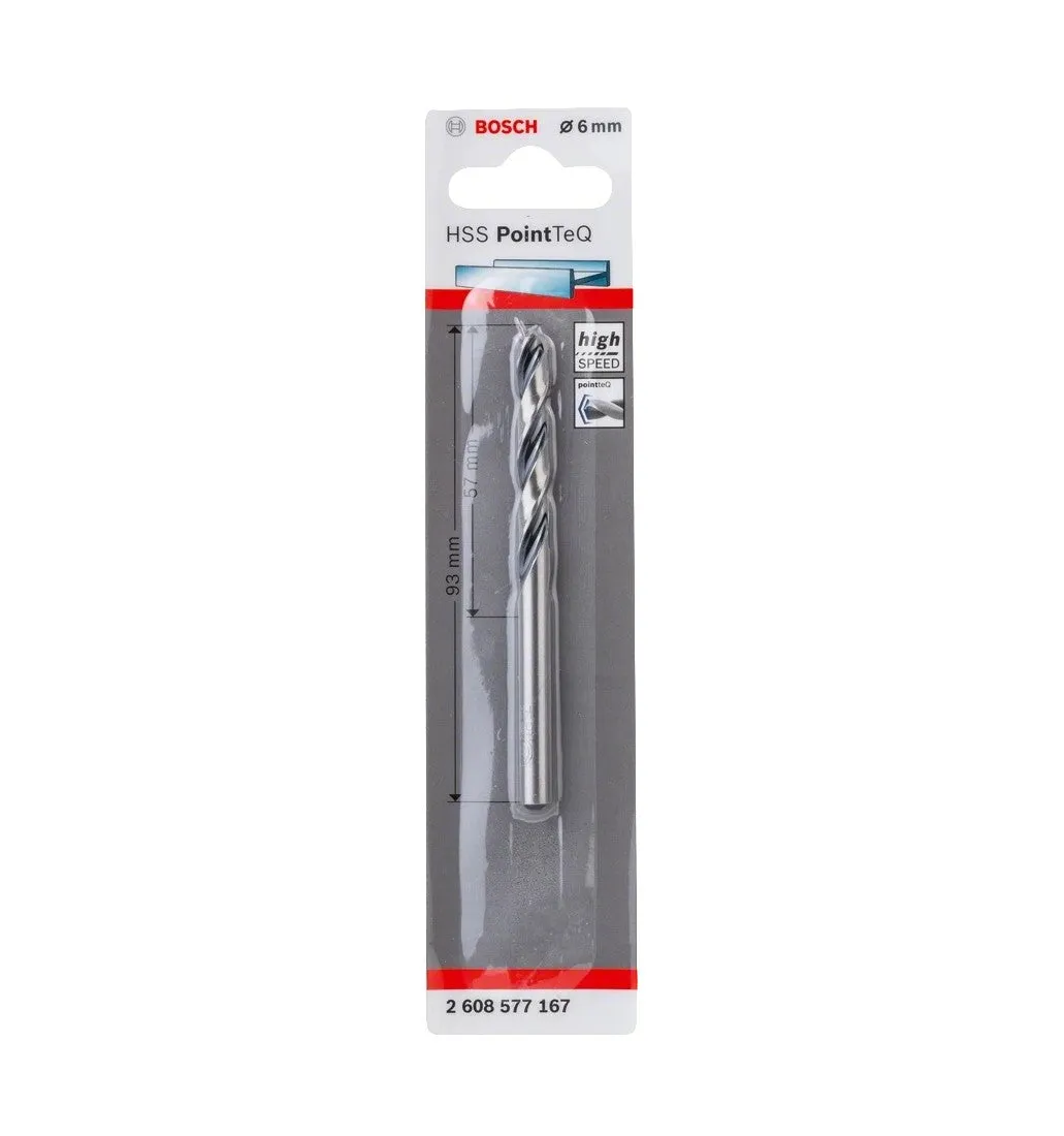 Bosch | Drill Bit HSS PointTeQ 6,0mm 1Pc