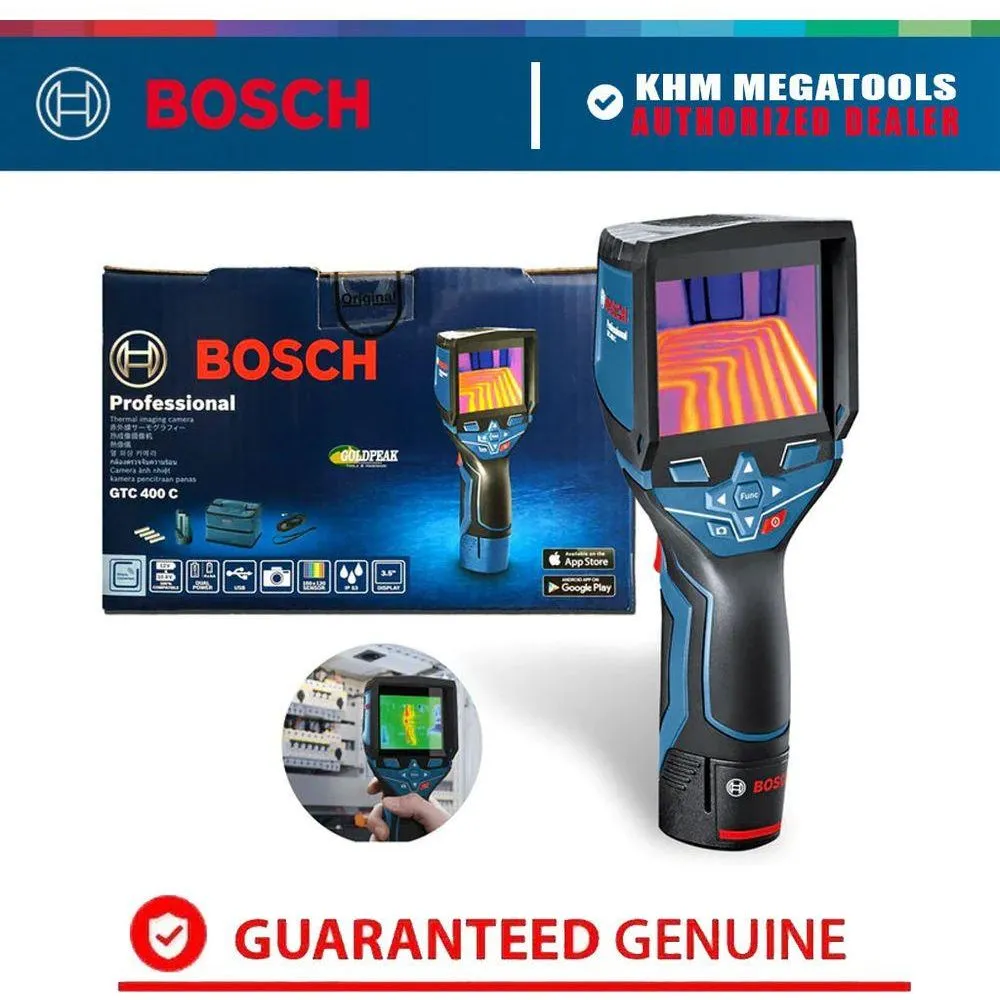 Bosch GTC 400 C Infrared Thermal Scanner / Camera