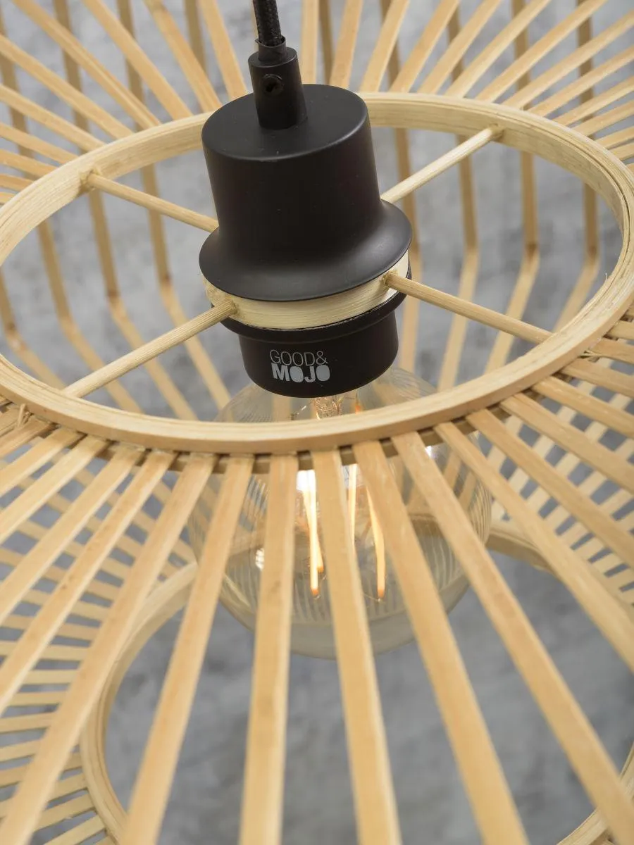 Bromo Columnar Bamboo Floor Light