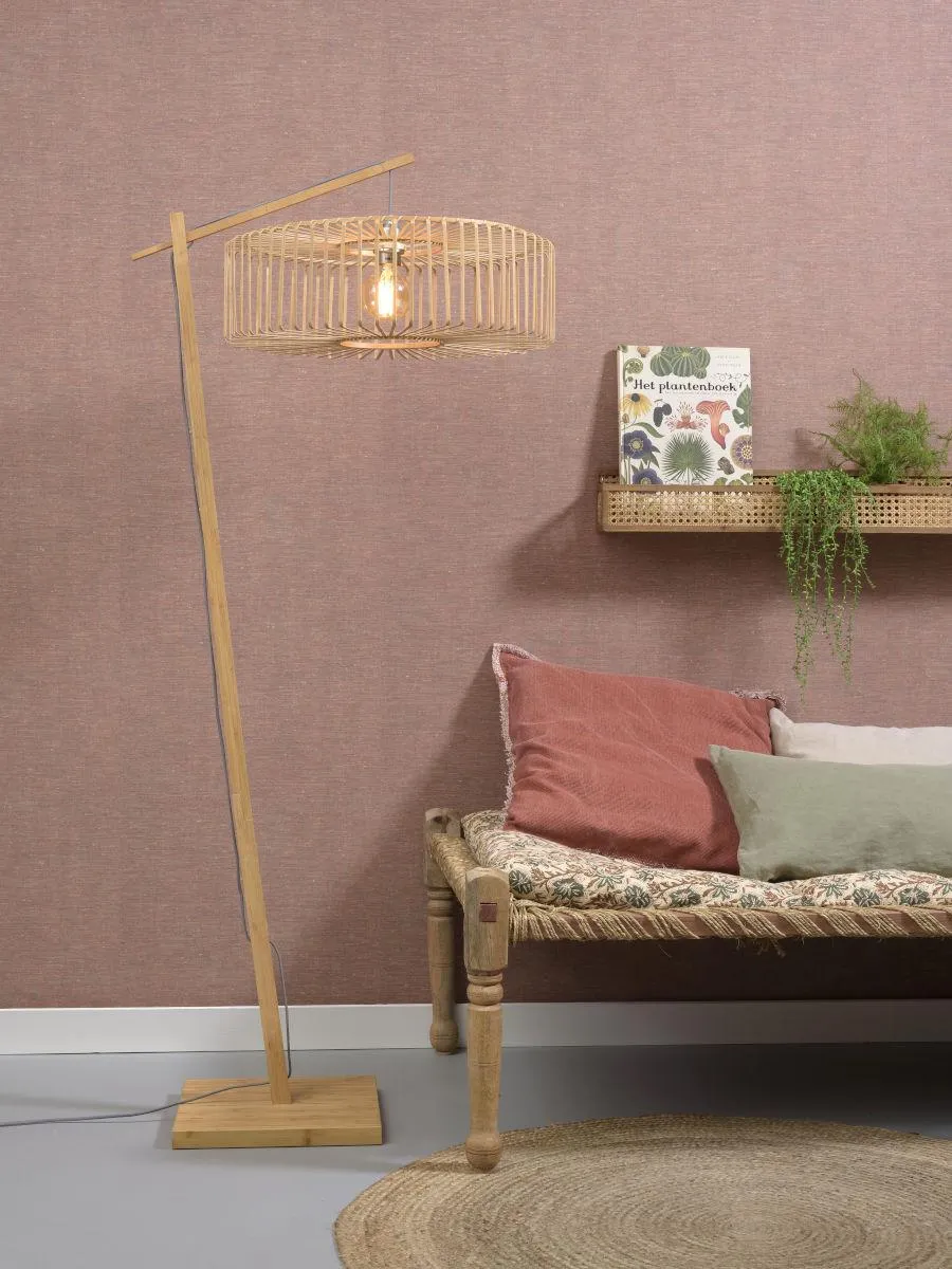 Bromo Columnar Bamboo Floor Light