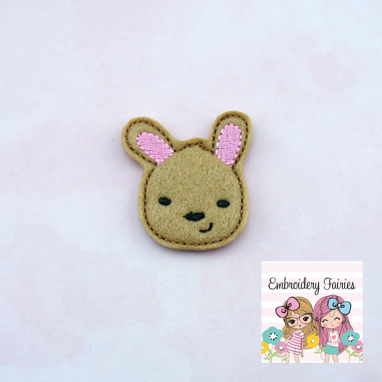 Bunny Face Feltie Design - Bunny Feltie Design - ITH Embroidery File -  Embroidery Design - Feltie Download - Feltie File - Feltie