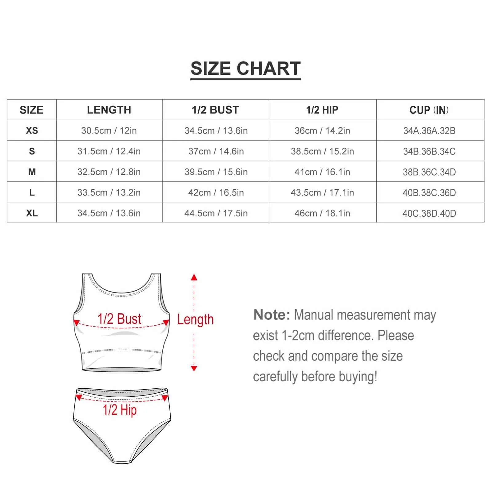 Button Collector Women's Bikini Swimsuit