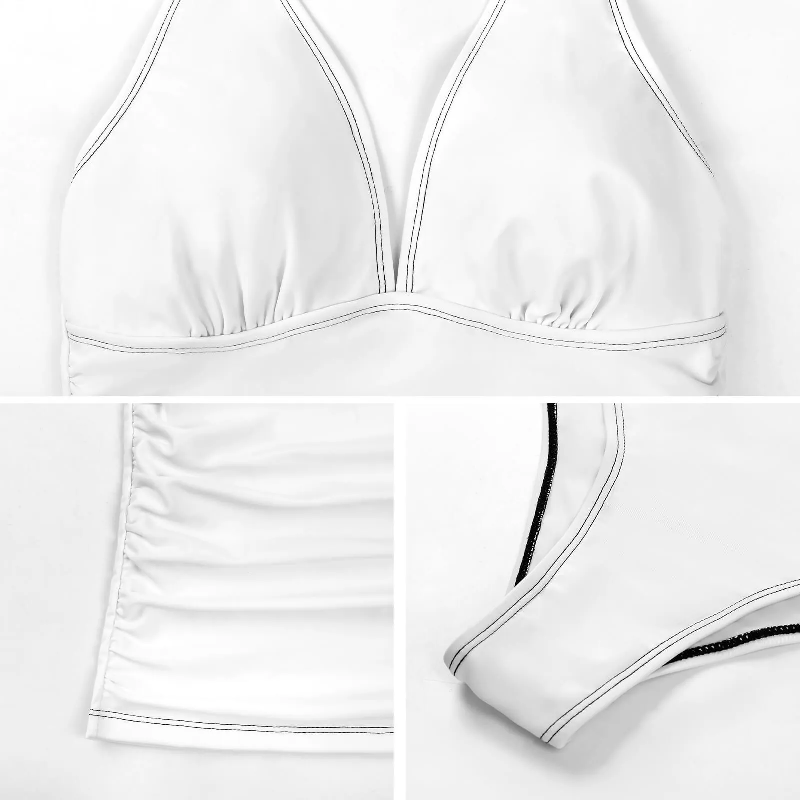 Button Collector Women's Split Swimsuit