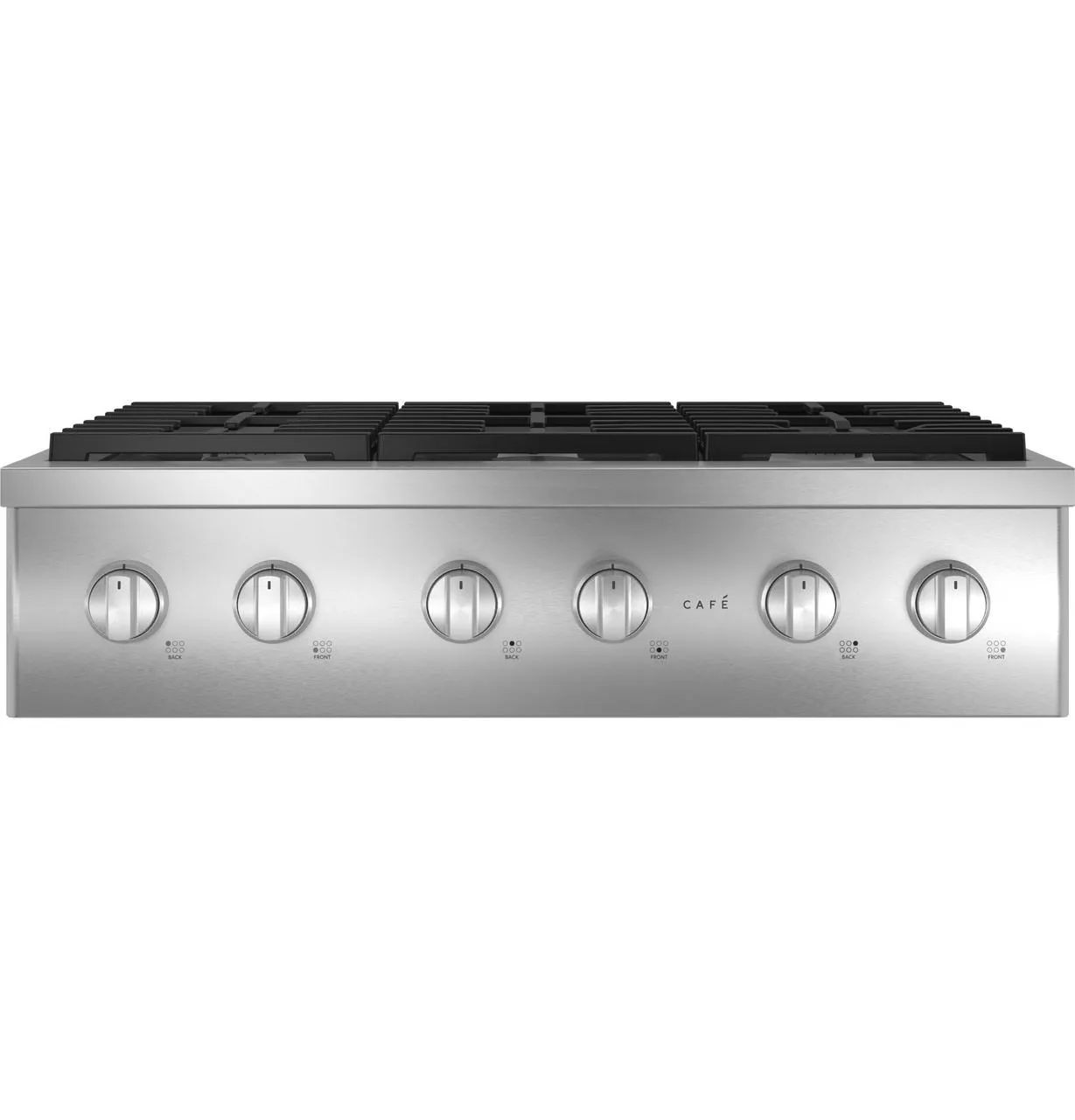 Cafe CGU366P2TS1 Caf(eback)™ 36" Commercial-Style Gas Rangetop with 6 Burners (Natural Gas)