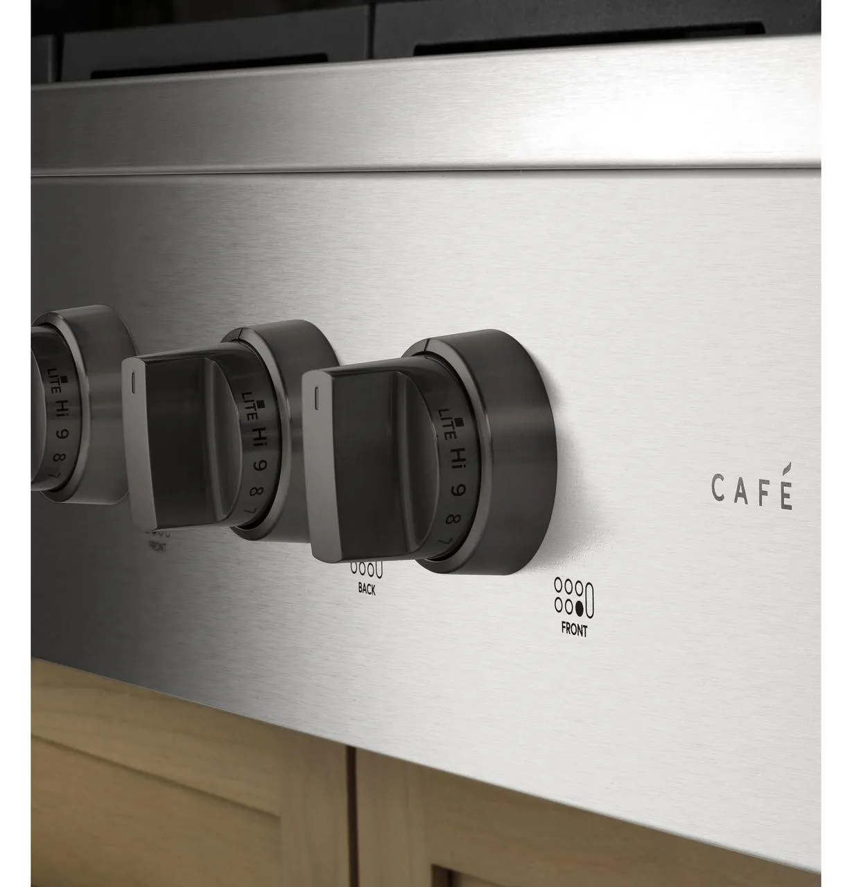 Cafe CGU366P2TS1 Caf(eback)™ 36" Commercial-Style Gas Rangetop with 6 Burners (Natural Gas)