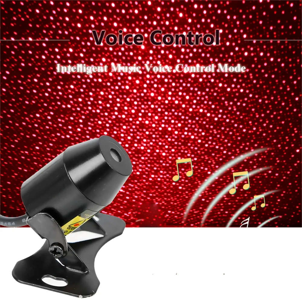 Car Atmosphere Ambient Light DJ Music Sound Lamp