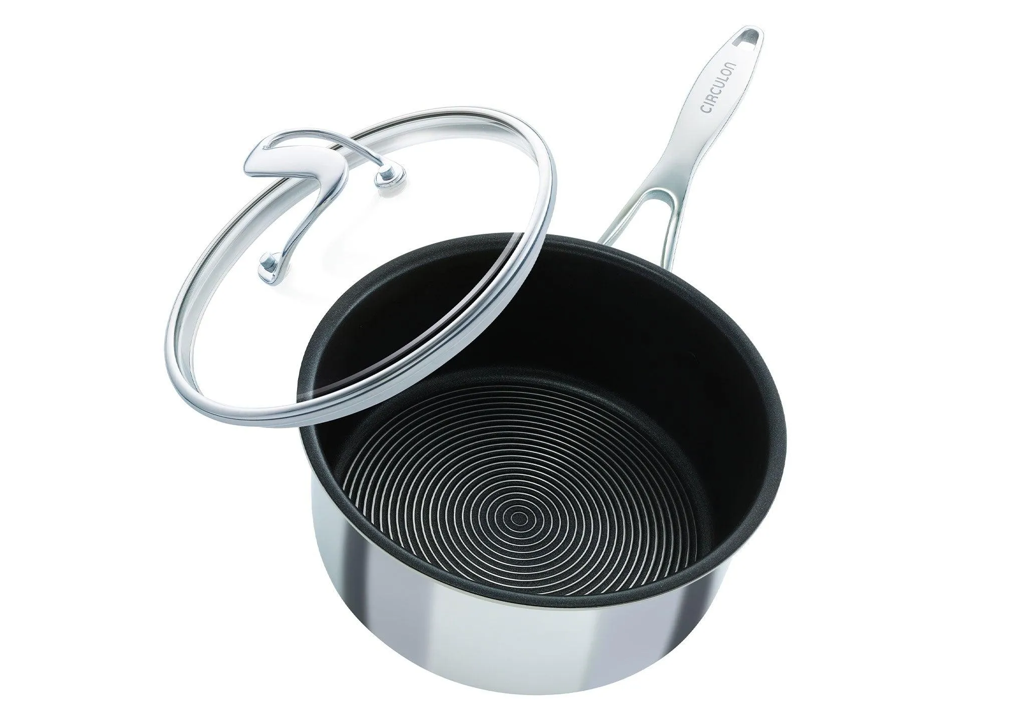 Circulon SteelShield Non-Stick Stainless Steel C-Series Hybrid Non Stick 20cm/2.8L Saucepan