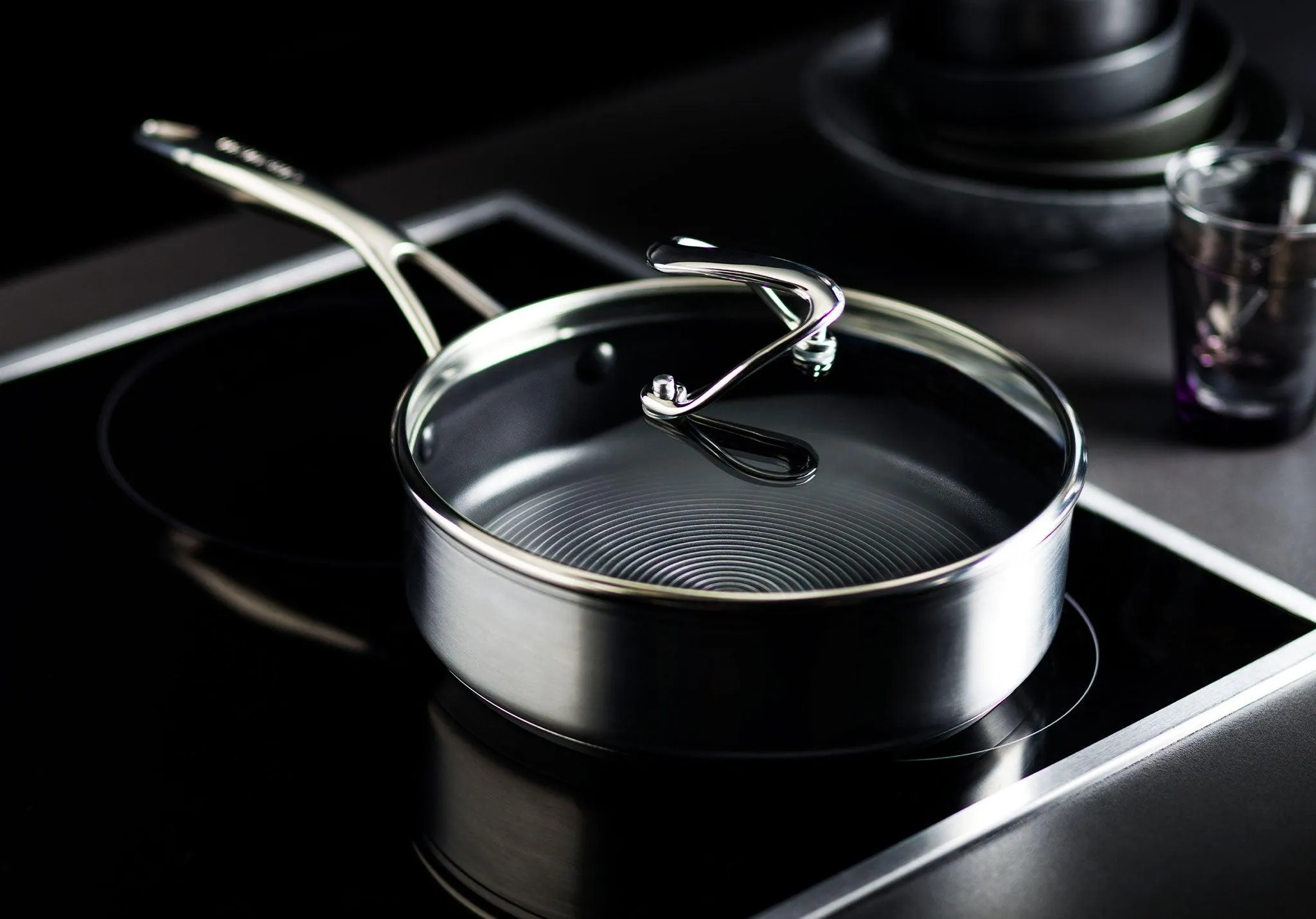 Circulon SteelShield Non-Stick Stainless Steel C-Series Hybrid Non Stick 20cm/2.8L Saucepan