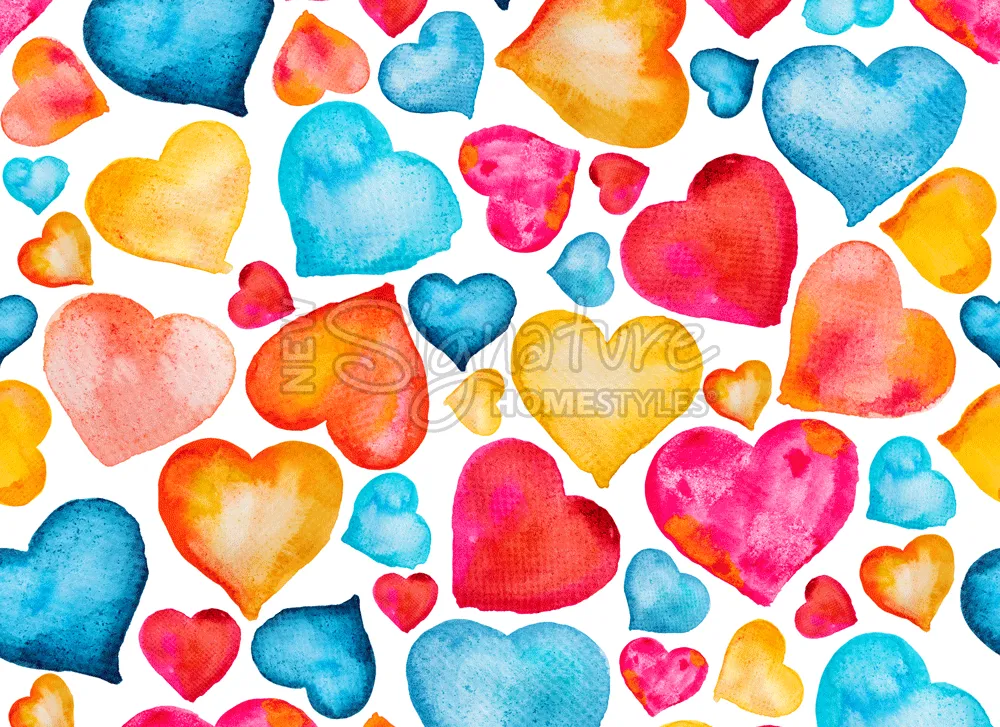 Colorful Hearts Insert and Sparkle Glass™ Accent Light