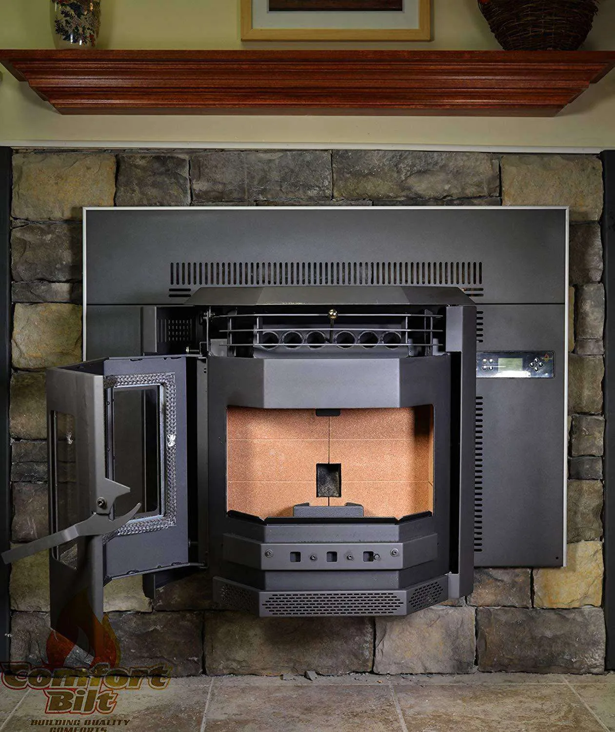 ComfortBilt HP22I 2,800 sq. ft. Pellet Stove Fireplace Insert 47 lb Hopper Capacity New