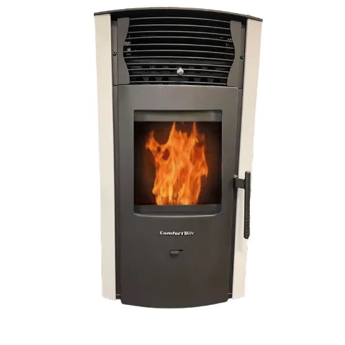 ComfortBilt HP50 2,200 sq. ft. EPA Certified Pellet Stove with Auto Ignition and 47 lb Hopper Arctic White New