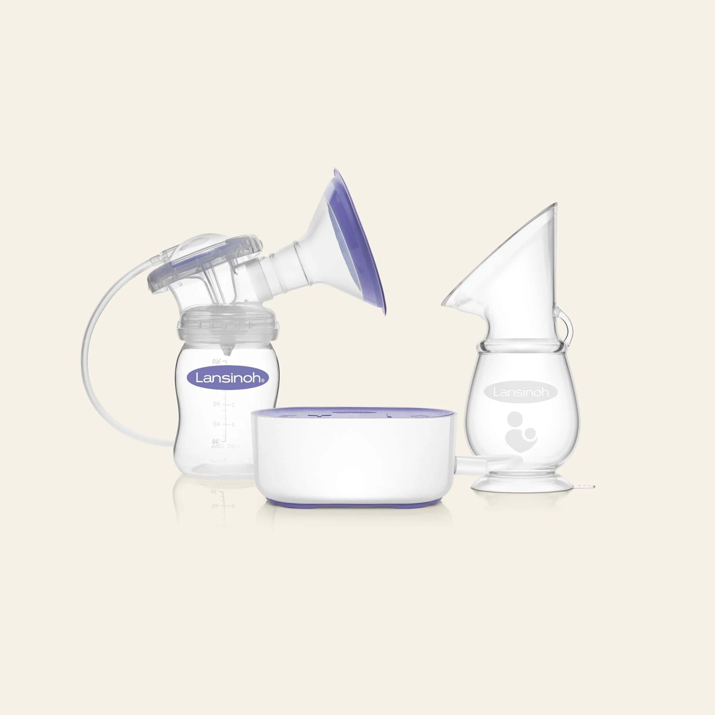 Compact Single Electric Breast Pump & Collector set