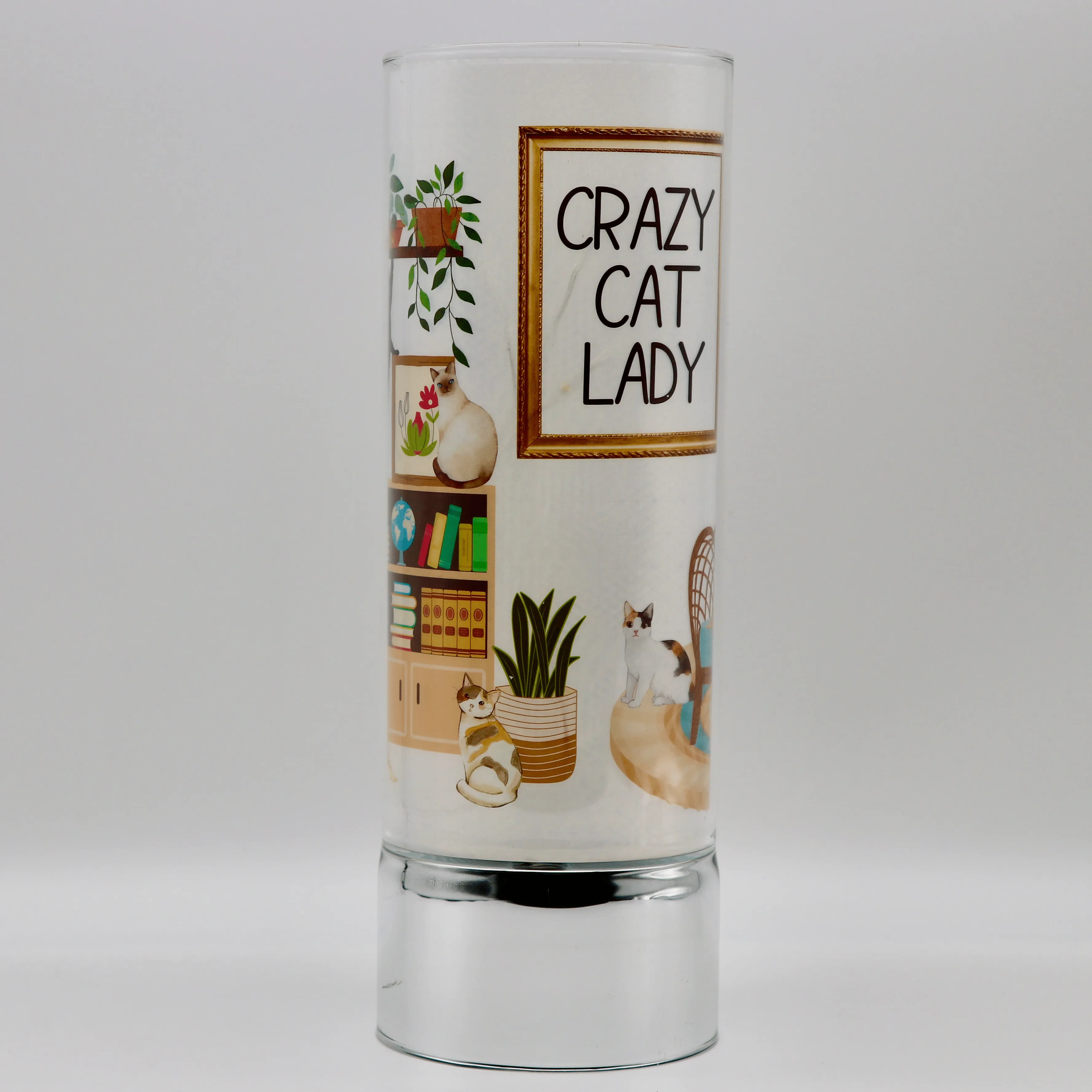 Crazy Cat Lady and Sparkle Glass™ Accent Light Bundle