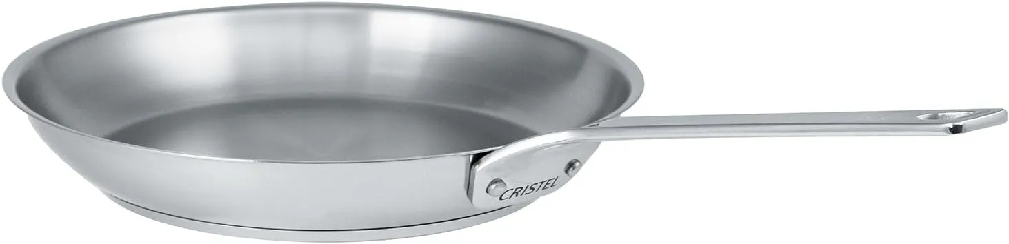 Cristel 1826 Collection - 9.5" Stainless Steel Frying Pan