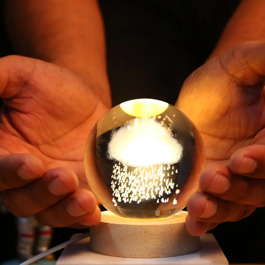 Crystal Ball Lamp