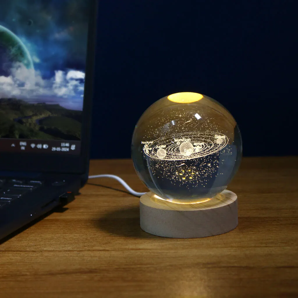 Crystal Ball Lamp