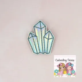 Crystals Feltie File - ITH Embroidery File - Embroidery Digital File - Machine Embroidery Design - Crystals Embroidery File