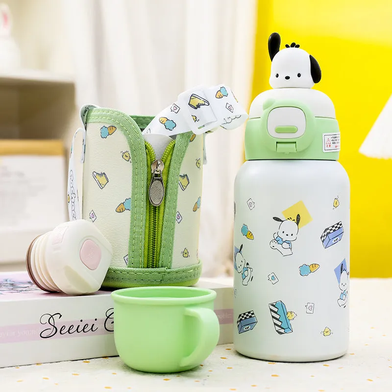 Cute Steel Vacuum Bottle 500ml