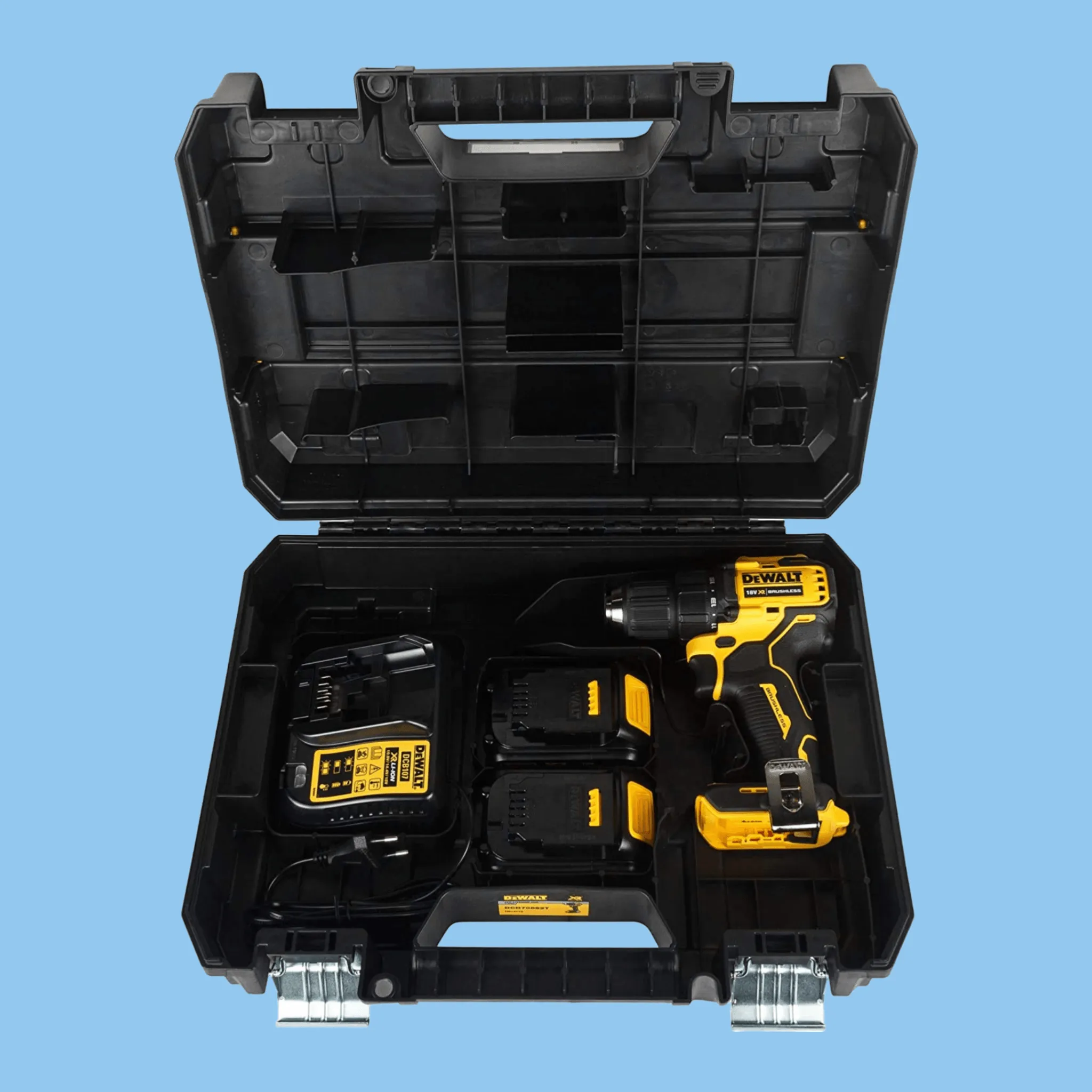 DeWalt 12V Drill Compact Cordless 2 x 2AH batteries & Charger