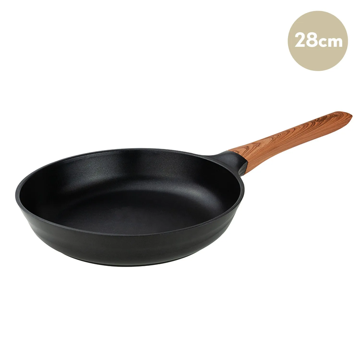 Diamond Earth® Frying Pan   Glass Lid - 28cm