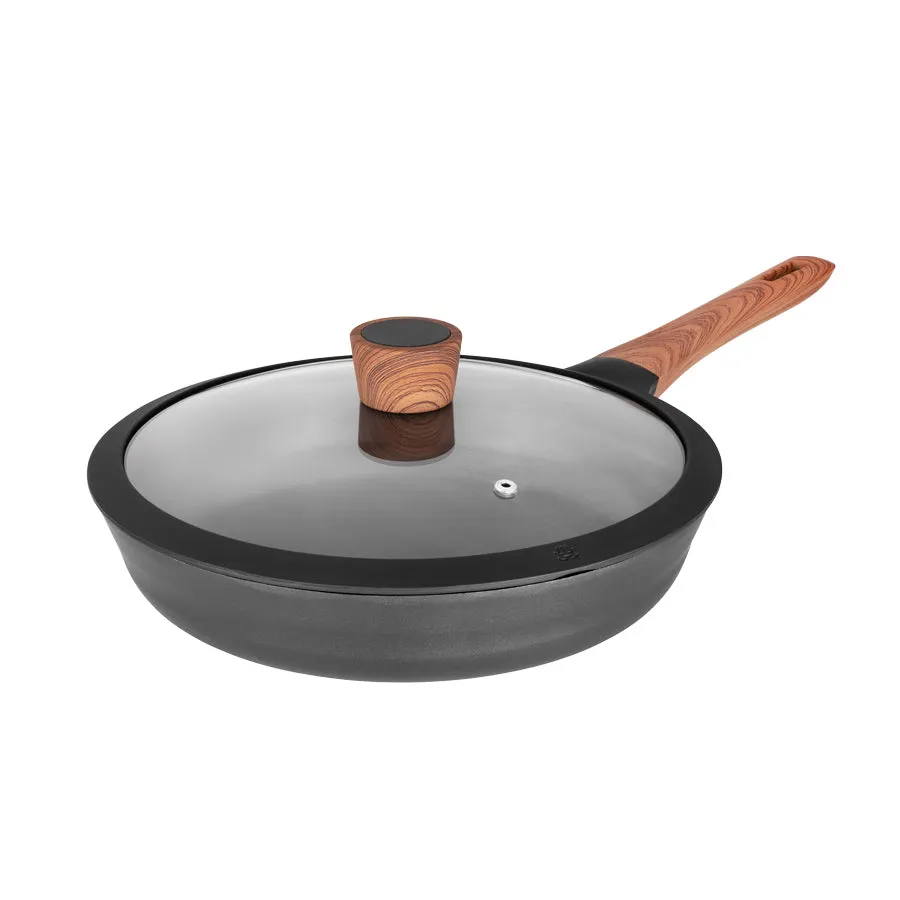 Diamond Earth® Frying Pan   Glass Lid - 28cm