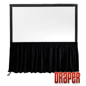 Draper 387039 IFR Dress Kit Skirt - HDTV (122"x216")