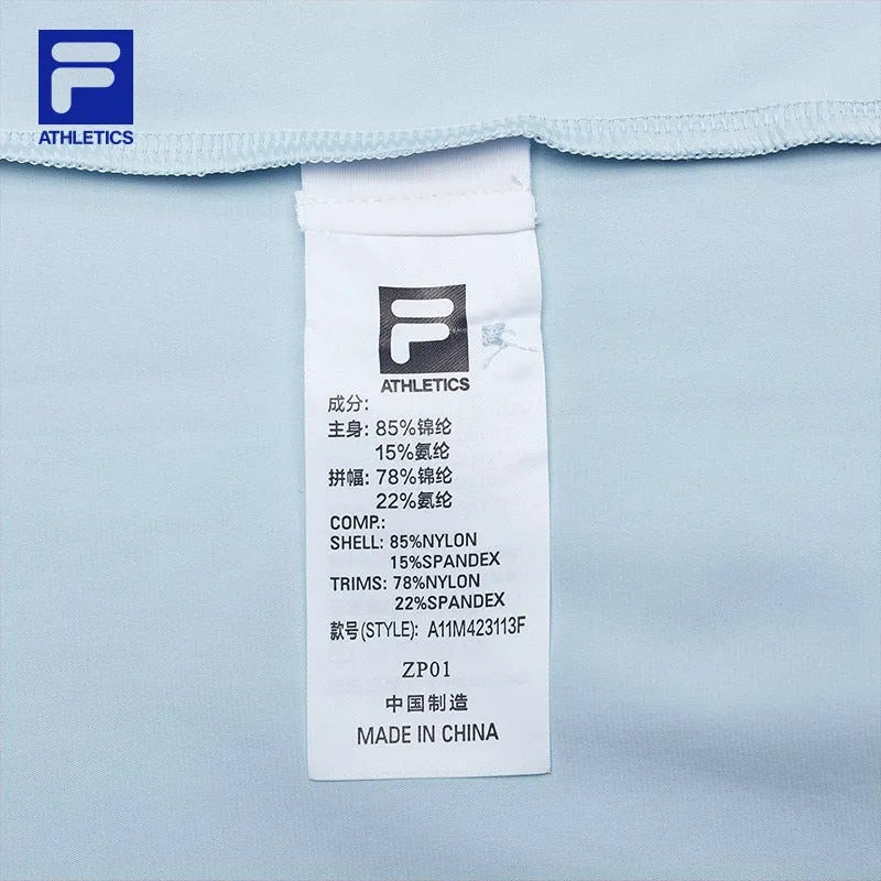 FILA CORE ATHLETICS TENNIS Men Short Sleeve Polo in Light Blue