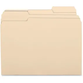 File Folder, 1/3 Cut, Letter, 100/Box