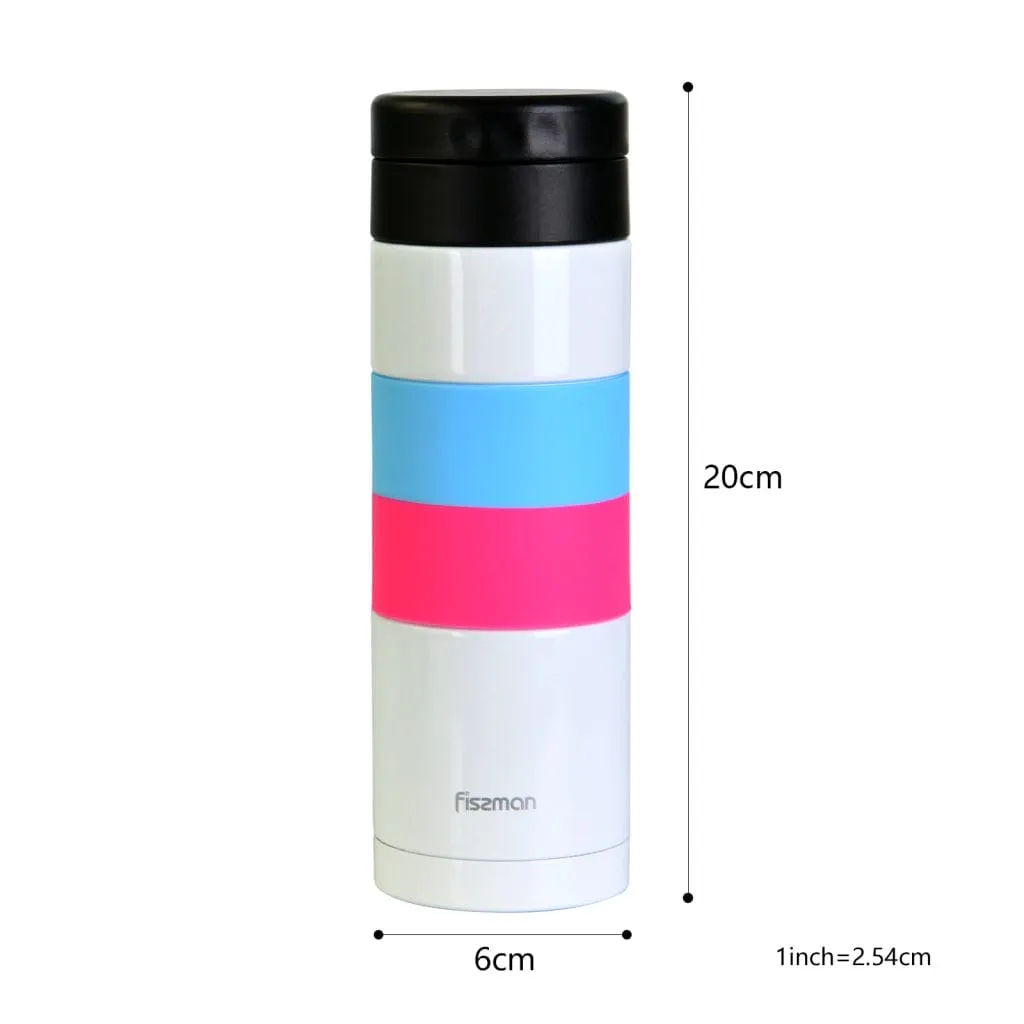 Fissman Double Wall Vacuum Bottle Multicolour 350ml